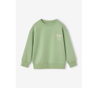 Sweatshirt with Chest Motif for Boys pistachio