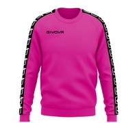 Sweatshirt with Crewneck band child Givova Rose 2XS