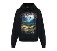 Sweatshirt with logo - male - Dsquared2 - Hoodies - Black - S - Sweatshirts & Hoodies S