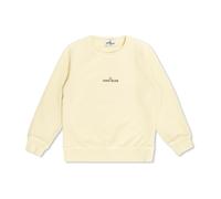 Sweatshirt with logo - unisex - Stone Island - Kids Sweatshirts - Beige - 14 Y | 164 CM - Kids 14 Y | 164 CM