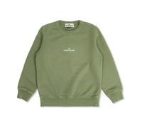Sweatshirt with logo - unisex - Stone Island - Kids Sweatshirts - Green - 8 Y - Kids 8 Y