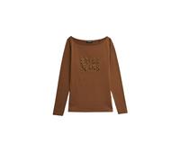 Sweatshirt with Logo Women Salsa Jeans Marron S