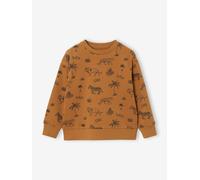 Sweatshirt with Scribbles for Boys pecan nut