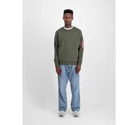 Sweatshirt with small logo Alpha Industries 3D Vert 3XL