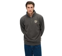 Sweatshirt with zipped collar Superdry Athletic SD Co Gris XL