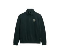 Sweatshirt with zipped collar Superdry Athletic SD Co Vert M