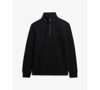 Superdry Essential Logo Half Zip Sweatshirt Black L Men