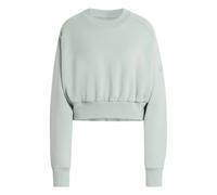 adidas Women's SOFT LUX SWEATSHIRT, Wonder Sage, M