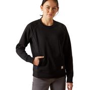 Sweatshirt woman Ariat Rebar Lightweight Fleece Noir L