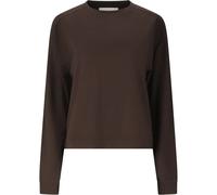 Sweatshirt woman Athlecia Brenan Marron 34