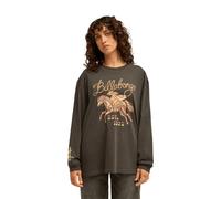 Sweatshirt woman Billabong Familiar Roads Noir S