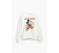 Sweatshirt woman Desigual Avery Mickey Blanc S