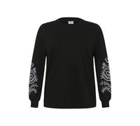 Sweatshirt woman KAFFE Curve Viva Noir M