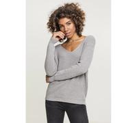 Sweatshirt woman large sizes Urban Classic back lace up Gris 5XL