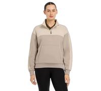 LeMieux Kali Womens Quarter Zip Sweatshirt - Ash/Stone 8