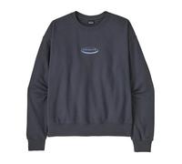 Patagonia - Women's 95 Oval Logo Daily Crew - Jumper size XS, grey/blue