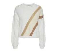 Sweatshirt woman Pieces Pcmilo Lurex Beige M