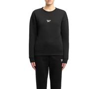 Sweatshirt woman Reebok Logo Pocketed Crew Gris L