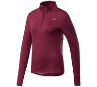 Sweatshirt woman Reebok Running 1/4 Zip Rose 2XS