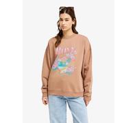 Sweatshirt woman Roxy Lineup Oversized Marron L