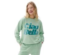 Sweatshirt woman She is Sunday Ciao Bella Vert S