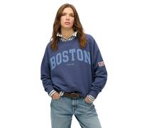 Sweatshirt woman Superdry Athletic Essentials Bleu M