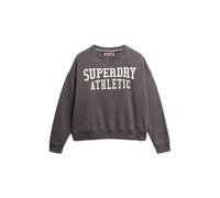 Sweatshirt woman Superdry Athletic Essentials Gris XS
