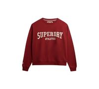 Sweatshirt woman Superdry Athletic Essentials Rouge XL