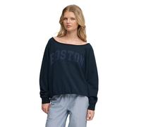 Superdry Athletic Essential Bardot Crew Sweatshirt Blue M Woman