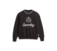 Superdry Country Club Loose Fit Sweatshirt Black L Woman