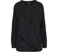 Sweatshirt woman Urban Classic wrapped Noir M