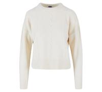 Urban Classics Women's Ladies Cabel Knit Sweater Sweatshirt, Sand, XS