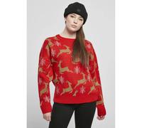 Urban Classics Oversized Christmaser Sweatshirt Red S Woman