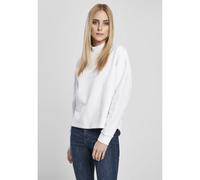 Sweatshirt woman Urban Classics oversized high neck crew (grandes tailles) Blanc 2XL