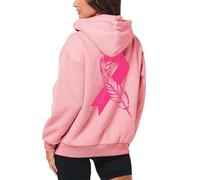 Sweatshirt Women Cropped Christmas Ladies Tops Womens Jumpers Size 14 Womens Long Gilet with Hood Jackets for Women UK Goth Hoodie Ladies Chunky Cardigans Fur Coat (XXL) Pink