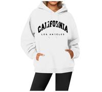 Sweatshirt Women Zip Up Men Christmas Blouse White Jumper Grandpa Sweater Cropped Fur Jacket Y2K Hoodies Winter Cardigans for Women UK Trench Coats for Women (White, XL)