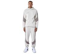 Sweatshirt zipped hood with pocket Project X Paris Gris M