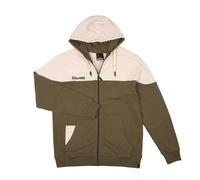 Sweatshirt zipped hooded child Spalding Funk Green 10 years