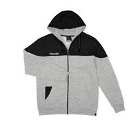 Sweatshirt zipped hooded child Spalding Funk Gris 8 ans