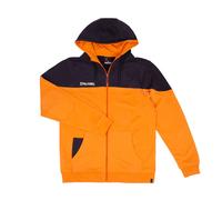 Sweatshirt zipped hooded child Spalding Funk Orange 10 ans