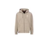 Sweatshirt zipped hoodie Alpha Industries Basic Beige S