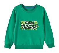 Sweatshirts for Girls Cute Printed Long Sleeves Sweatshirts Casual Crew Neck Fall Winter Pullover Tops Toddler Clothes Casual Comfy Fleece Jumper School Warm Teen Girl Coat