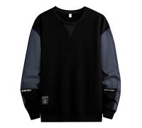 Sweatshirts for Men Mens Cotton T-Shirt Slim Fit Henley Shirt Basic Crew Neck Buttons Short Sleeve Fashion Tops Ugly Christmas Sweater Big and Tall Men