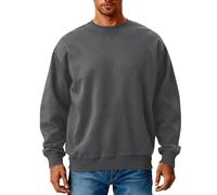 Sweatshirts For Men Uk Oversized Fleece Hoodies With Pockets Crewneck Sweatshirt Long Sleeve Fleece Tops Plain Baggy Pullovers Sweaters Big And Tall Hoody Sweat Shirts Thick Jumpers Mens Jumpers Uk