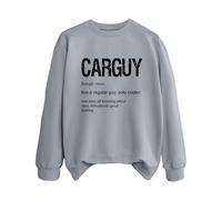 Sweatshirts For Women Carguy Like A Regular Guy Only Cooler See Also All Knowing About Cars Ridiculously Good Looking Crewneck Ladies Sweatshirt Trendy Fall Winter (Grey, M) Soft Shell Jacket Womens