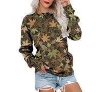 Sweatshirts For Women Floral Pocket Maple Leaves Graphic Flower Butterfly Crewneck Long Sleeve Casual Ladies Sweatshirt Comfy Trendy Causal Fall Pullover Winter (Purple, M) Softshell Jacket Womens