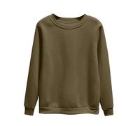 Sweatshirts for Women UK Clearance Ladies Tops Oversized Sweatshirt Casual Long Sleeve Pullover Loose Fit Blouses Fall Winter Dressy Jumpers Shirts Elegant Comfy Sweaters