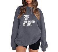 Sweatshirts Women Havard Xmas T Shirts Cropped Jumper Womens Long Gilet Racer Jacket Women Ladies Zip Up Hoodies Long Sleeve Crop Tops for Women Gothic Coats for Women (Grey, XL)