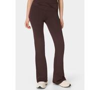 Sweaty Betty All Day High Waisted Flared Trousers Brown