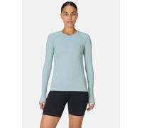 Sweaty Betty Athlete Seamless Crew Neck Top Duck Egg